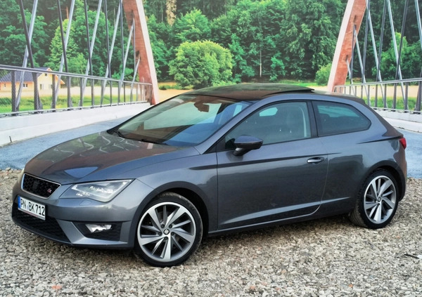 Seat Leon cena 40900 przebieg: 190000, rok produkcji 2013 z Wyrzysk małe 562